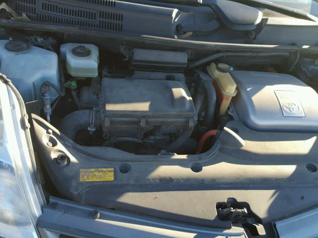 JTDKB20U153123300 - 2005 TOYOTA PRIUS GRAY photo 7