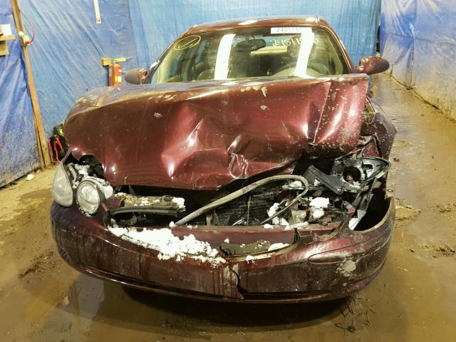 2G4WC582061304832 - 2006 BUICK LACROSSE C MAROON photo 9