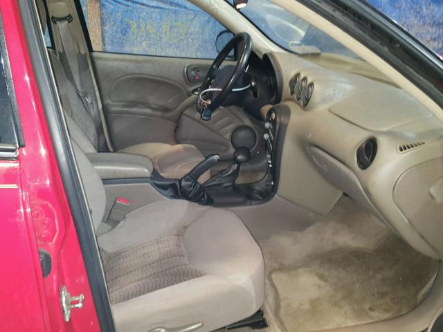 1G2NE52E35M195786 - 2005 PONTIAC GRAND AM S წითელი ფოტო 5