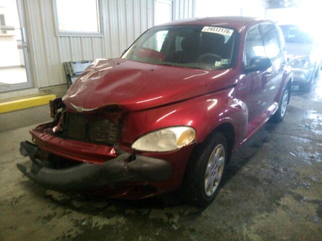 3C4FY4BB91T293085 - 2001 CHRYSLER PT CRUISER RED photo 2