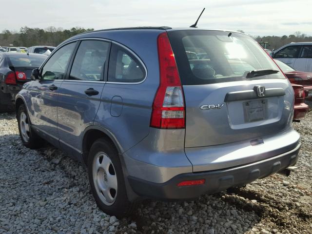 JHLRE38317C049440 - 2007 HONDA CR-V LX SILVER photo 3