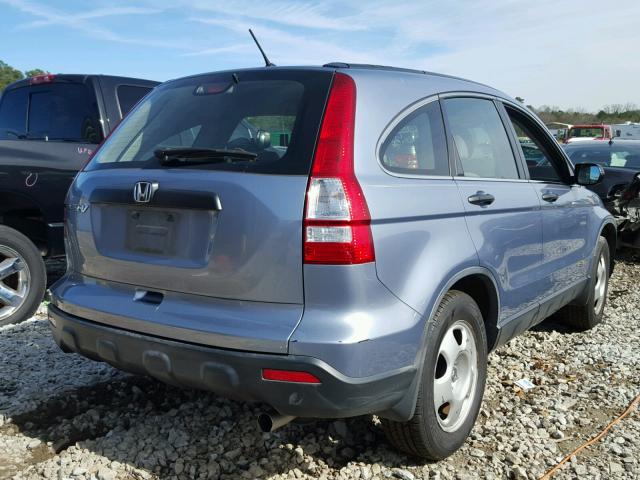 JHLRE38317C049440 - 2007 HONDA CR-V LX SILVER photo 4