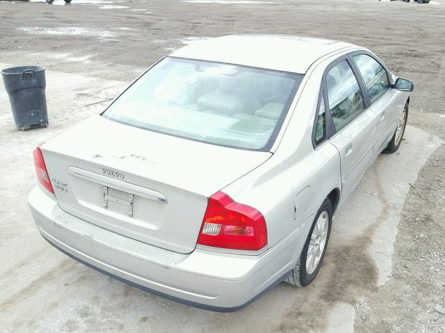 YV1TS59H041377984 - 2004 VOLVO S80 2.5T GOLD photo 4