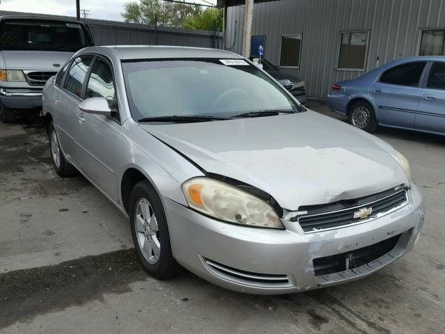 2G1WT55K179130354 - 2007 CHEVROLET IMPALA LT SILVER photo 1