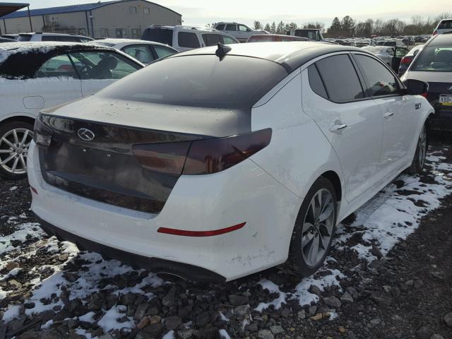 5XXGR4A62EG302121 - 2014 KIA OPTIMA SX TWO TONE photo 4