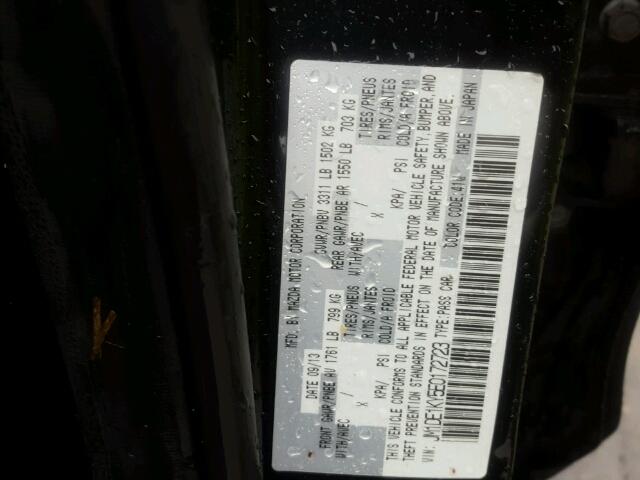 JM1DE1KY5E0172723 - 2014 MAZDA MAZDA2 SPO 黑色 照片 10