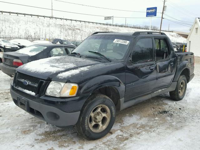 1FMZU77K04UA28404 - 2004 FORD EXPLORER S BLACK photo 2