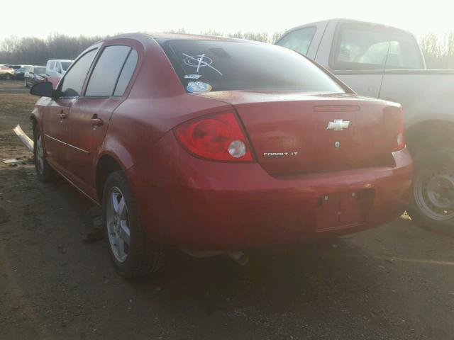 1G1AF5F56A7168004 - 2010 CHEVROLET COBALT 2LT RED photo 3