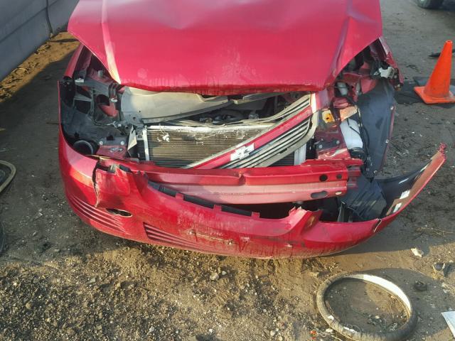 1G1AF5F56A7168004 - 2010 CHEVROLET COBALT 2LT RED photo 7