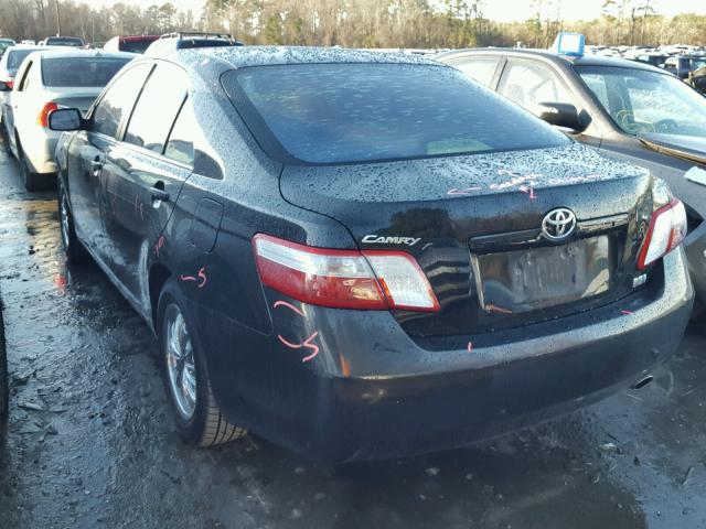 4T1BB46K59U079671 - 2009 TOYOTA CAMRY HYBR BLACK photo 3