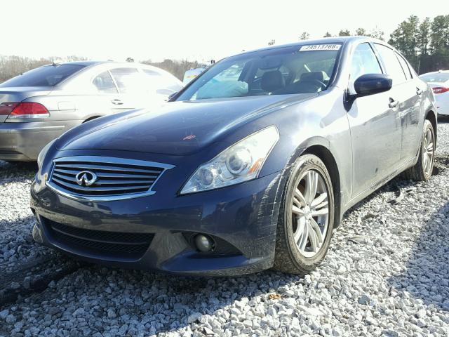 JN1CV6AR1BM352985 - 2011 INFINITI G37 GRAY photo 2