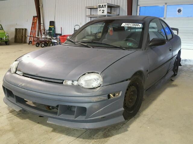 1B3ES42C7XD156765 - 1999 DODGE NEON HIGHL GRAY photo 2