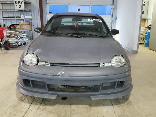 1B3ES42C7XD156765 - 1999 DODGE NEON HIGHL GRAY photo 9