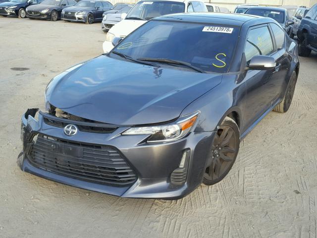 JTKJF5C74E3067997 - 2014 TOYOTA SCION TC 灰色 照片 2