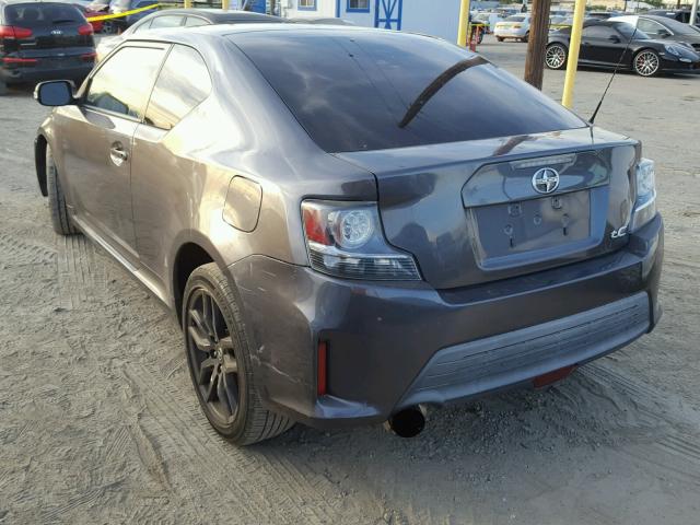JTKJF5C74E3067997 - 2014 TOYOTA SCION TC 灰色 照片 3