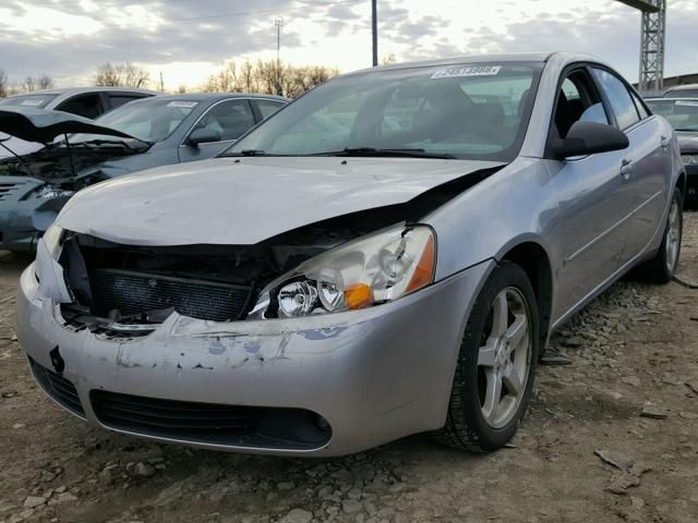 1G2ZG58N374135111 - 2007 PONTIAC G6 BASE SILVER photo 2