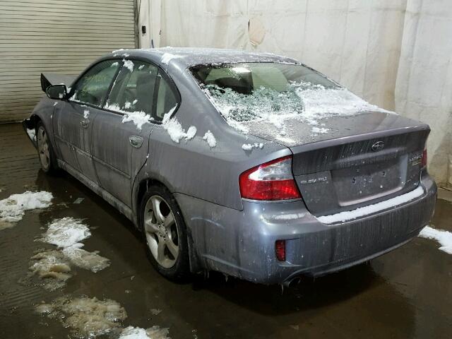 4S3BL616697224898 - 2009 SUBARU LEGACY 2.5 SILVER photo 3