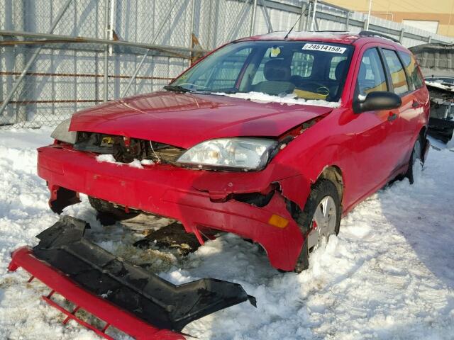 1FAFP36N97W136697 - 2007 FORD FOCUS ZXW RED photo 2