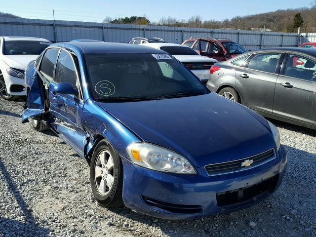 2G1WT58K069219083 - 2006 CHEVROLET IMPALA LT BLUE photo 1