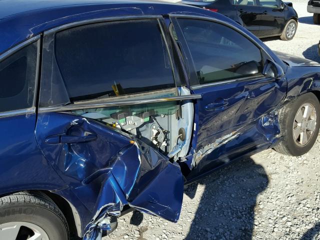 2G1WT58K069219083 - 2006 CHEVROLET IMPALA LT BLUE photo 9