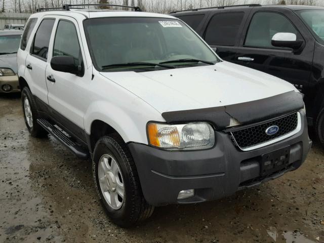 1FMYU93123KC75213 - 2003 FORD ESCAPE XLT WHITE photo 1