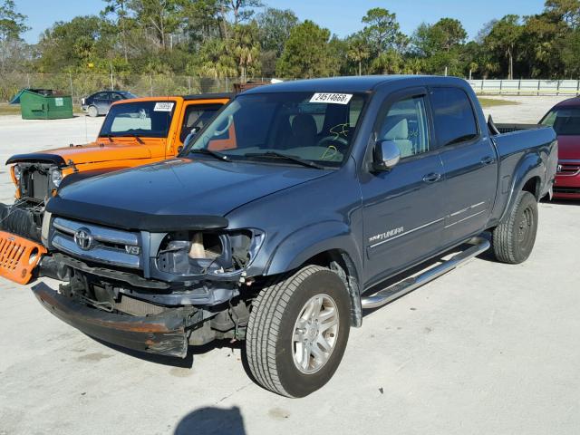 5TBET34136S520399 - 2006 TOYOTA TUNDRA DOU GREEN photo 2