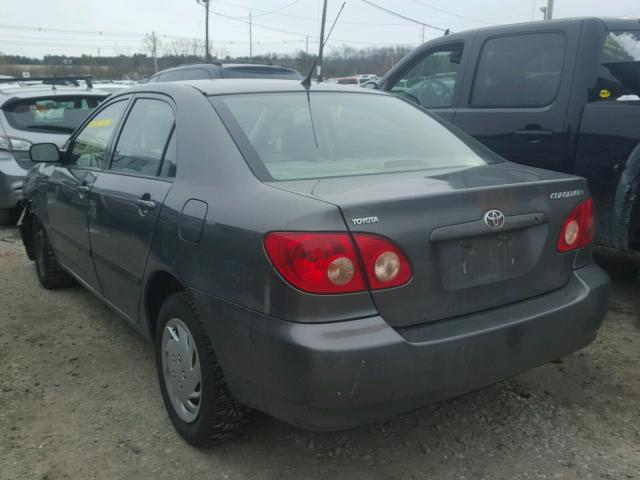 2T1BR32E57C749515 - 2007 TOYOTA COROLLA CE GRAY photo 3