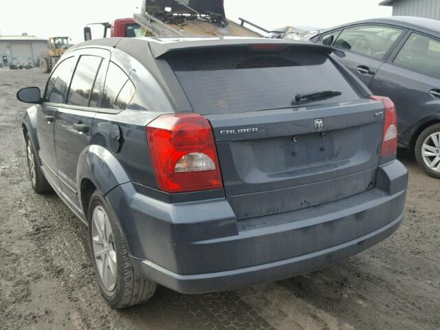 1B3HB48B67D563889 - 2007 DODGE CALIBER SX BLUE photo 3