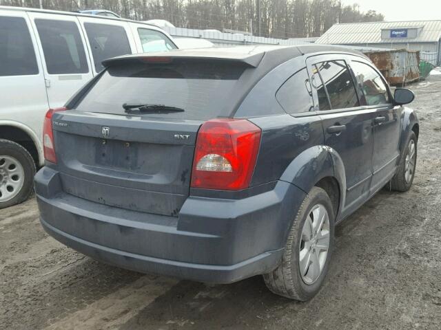 1B3HB48B67D563889 - 2007 DODGE CALIBER SX BLUE photo 4