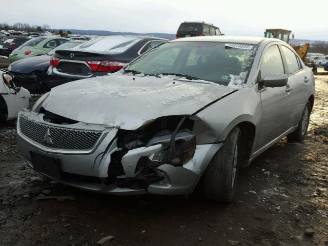 4A32B2FF5BE012609 - 2011 MITSUBISHI GALANT FE SILVER photo 2