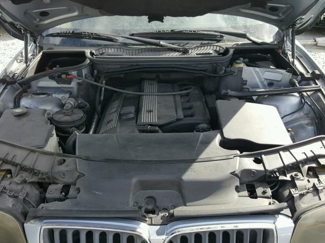 WBXPA93445WD09656 - 2005 BMW X3 3.0I BLUE photo 7