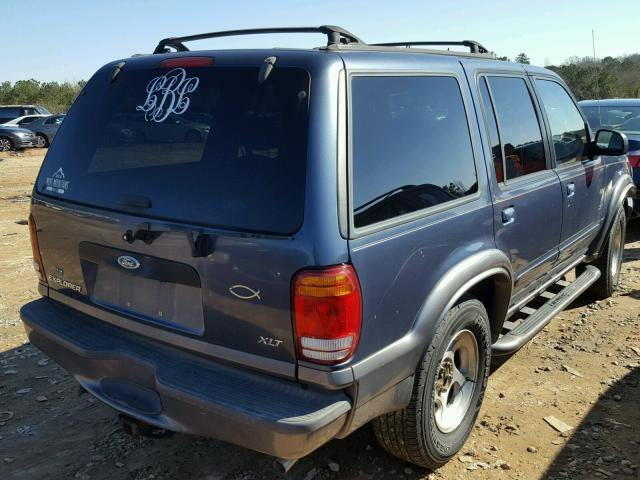 1FMZU32E4XUC10699 - 1999 FORD EXPLORER BLUE photo 4