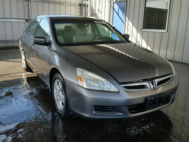 1HGCM56846A173682 - 2006 HONDA ACCORD EX GRAY photo 1