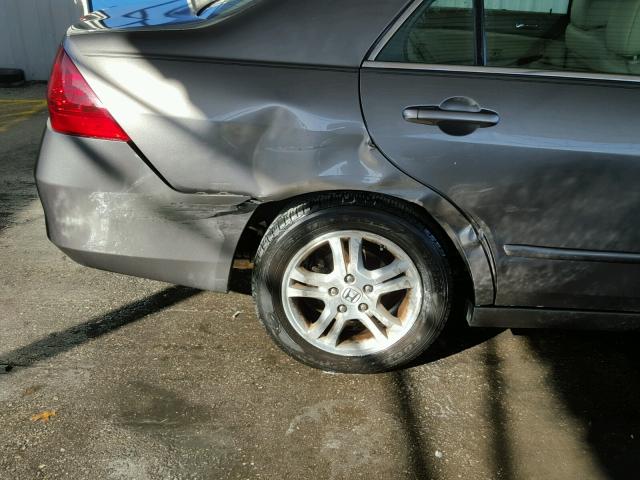 1HGCM56846A173682 - 2006 HONDA ACCORD EX GRAY photo 9