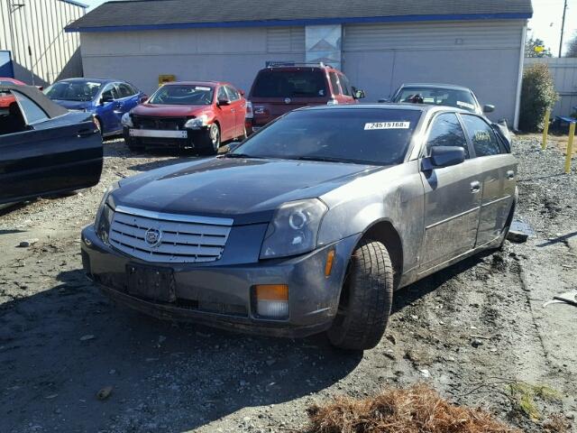 1G6DM57T270128868 - 2007 CADILLAC CTS GRAY photo 2