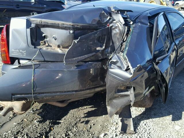 1G6DM57T270128868 - 2007 CADILLAC CTS GRAY photo 9