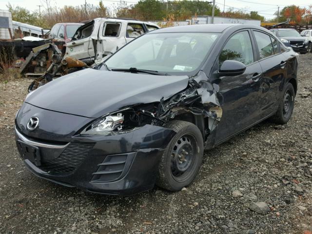 JM1BL1SG9A1199626 - 2010 MAZDA 3 I BLACK photo 2