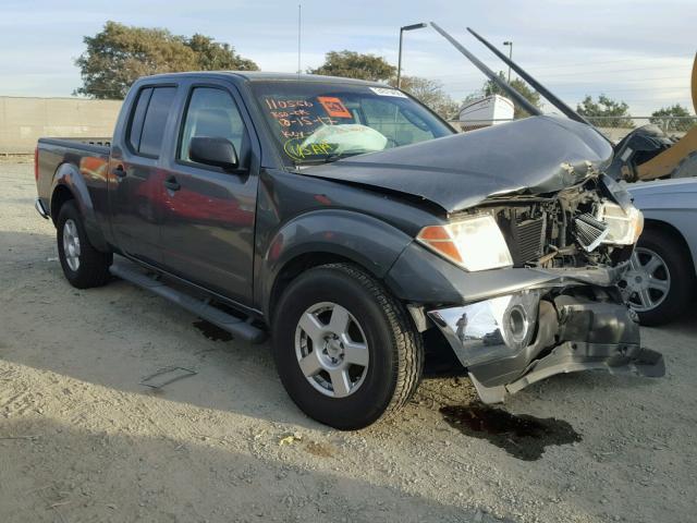 1N6AD09U97C430890 - 2007 NISSAN FRONTIER C GRAY photo 1