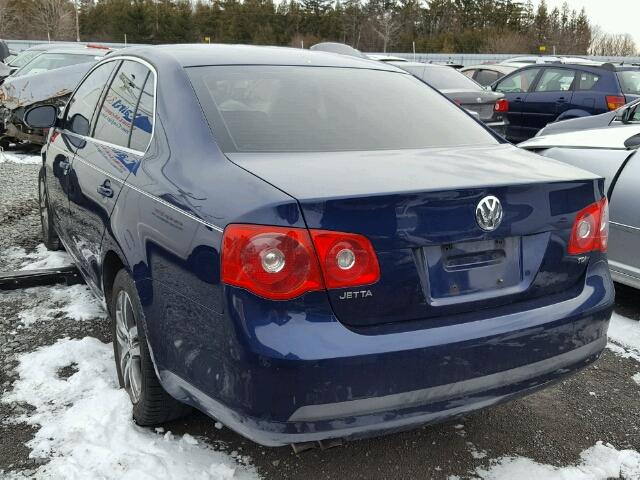 3VWDT81K76M748173 - 2006 VOLKSWAGEN JETTA TDI BLUE photo 3