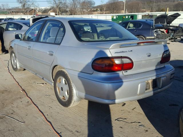 1G1NE52J916141229 - 2001 CHEVROLET MALIBU LS SILVER photo 3