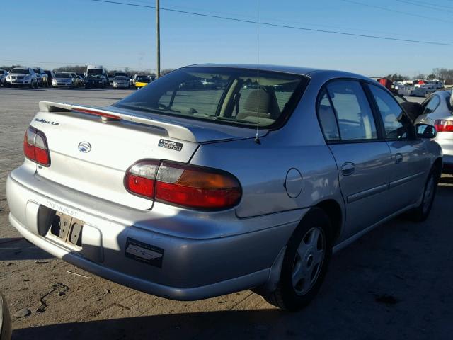 1G1NE52J916141229 - 2001 CHEVROLET MALIBU LS SILVER photo 4