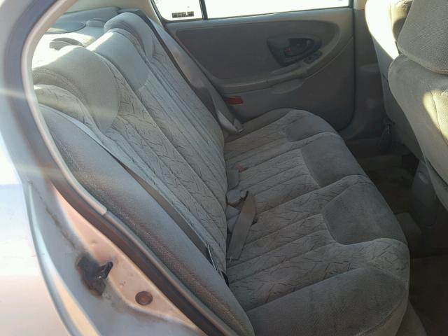 1G1NE52J916141229 - 2001 CHEVROLET MALIBU LS SILVER photo 6