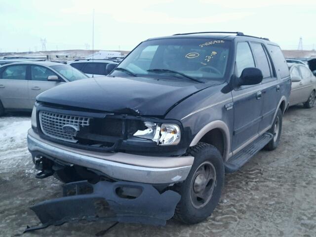 1FMPU18L9XLA61200 - 1999 FORD EXPEDITION GRAY photo 2