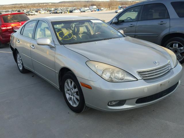 JTHBA30G245016518 - 2004 LEXUS ES 330 SILVER photo 1