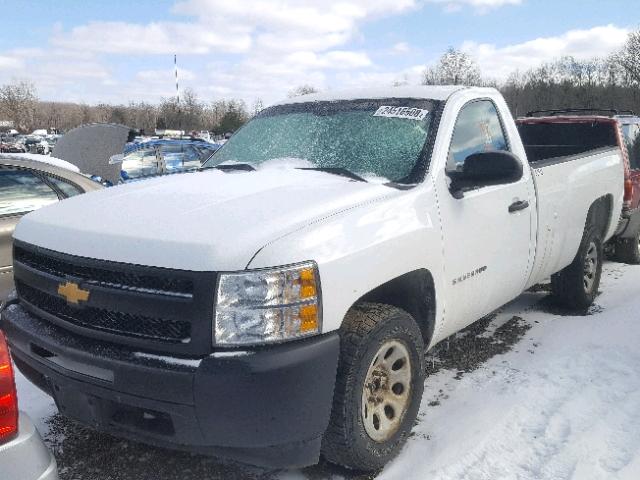 1GCNCPEX0CZ262032 - 2012 CHEVROLET SILVERADO WHITE photo 2