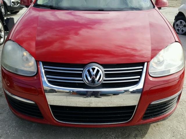 3VWRX7AJ3AM009290 - 2010 VOLKSWAGEN JETTA SE RED photo 9