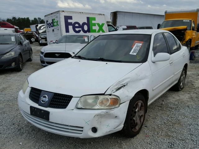 3N1CB51D76L554544 - 2006 NISSAN SENTRA 1.8 WHITE photo 2