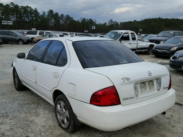 3N1CB51D76L554544 - 2006 NISSAN SENTRA 1.8 WHITE photo 3