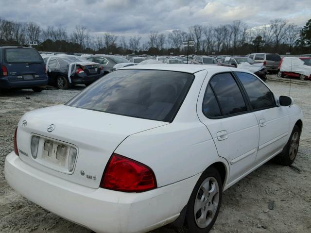 3N1CB51D76L554544 - 2006 NISSAN SENTRA 1.8 WHITE photo 4