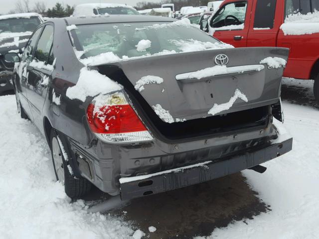 4T1BE32K65U530768 - 2005 TOYOTA CAMRY LE GRAY photo 3